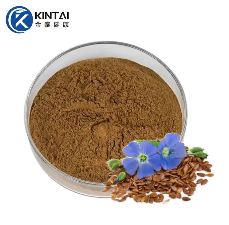 Estratt taż-żerriegħa tal-kittien Lignan Secoisolariciresinol Diglucoside (SDG) Trab