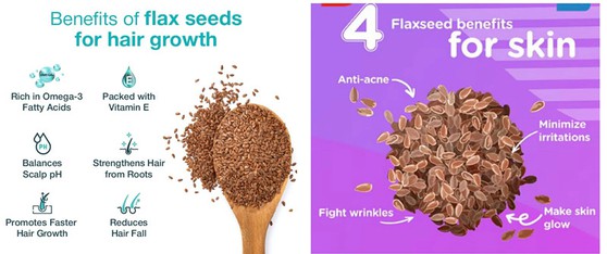 Flaxseed Extract Benefits for Hair and Skin Flaxseed Extract Benefits for Hair and Skin