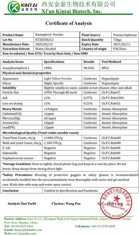 Sophpra Japonica Extract Powder factory
